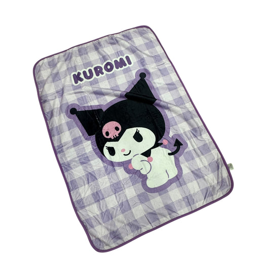 Kuromi "Gingham Interior" Blanket
