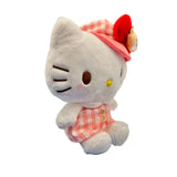 Hello Kitty "Gingham Casquette" 8in Plush