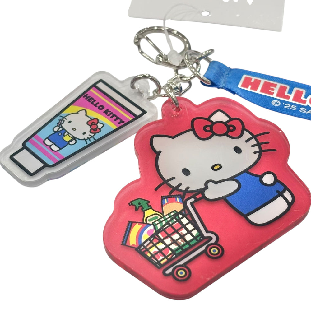 Hello Kitty "Supermarket" Acrylic Key Ring