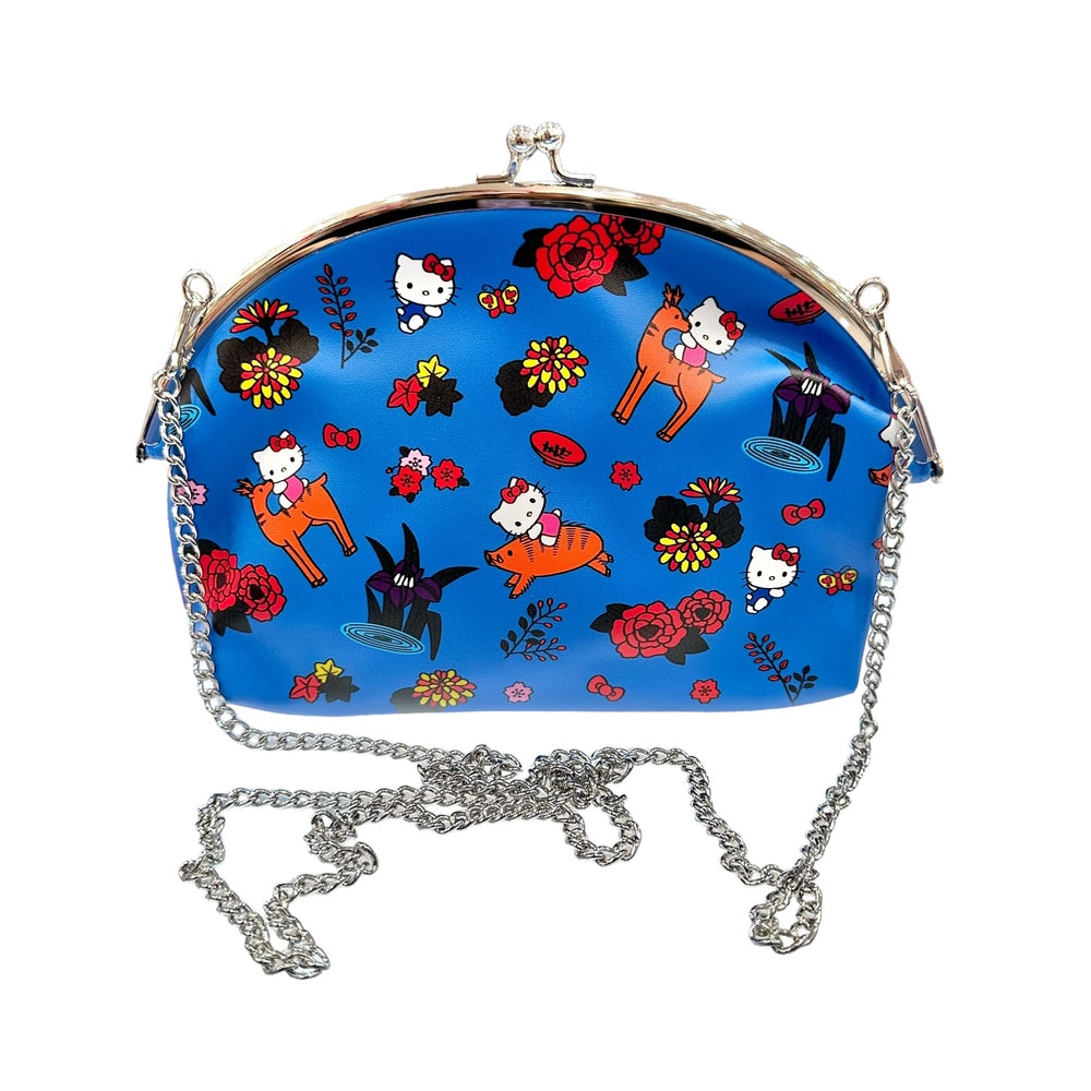 Hello Kitty "Hanafuda" Kiss Lock Purse