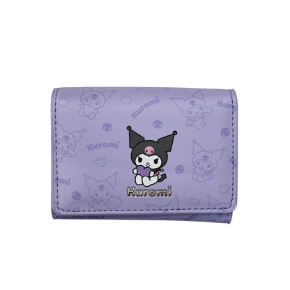 Kuromi 2-Fold Simple Wallet