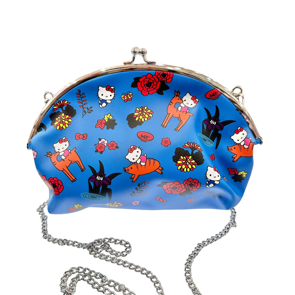 Hello Kitty "Hanafuda" Kiss Lock Purse