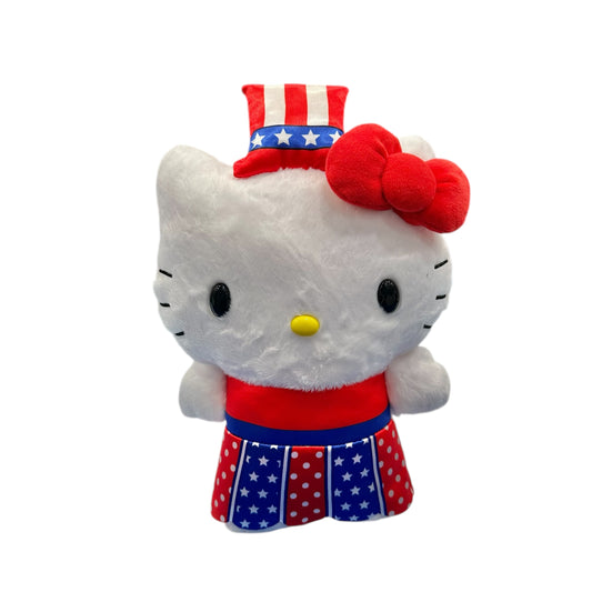 Hello Kitty "American" Flat 10in Plush