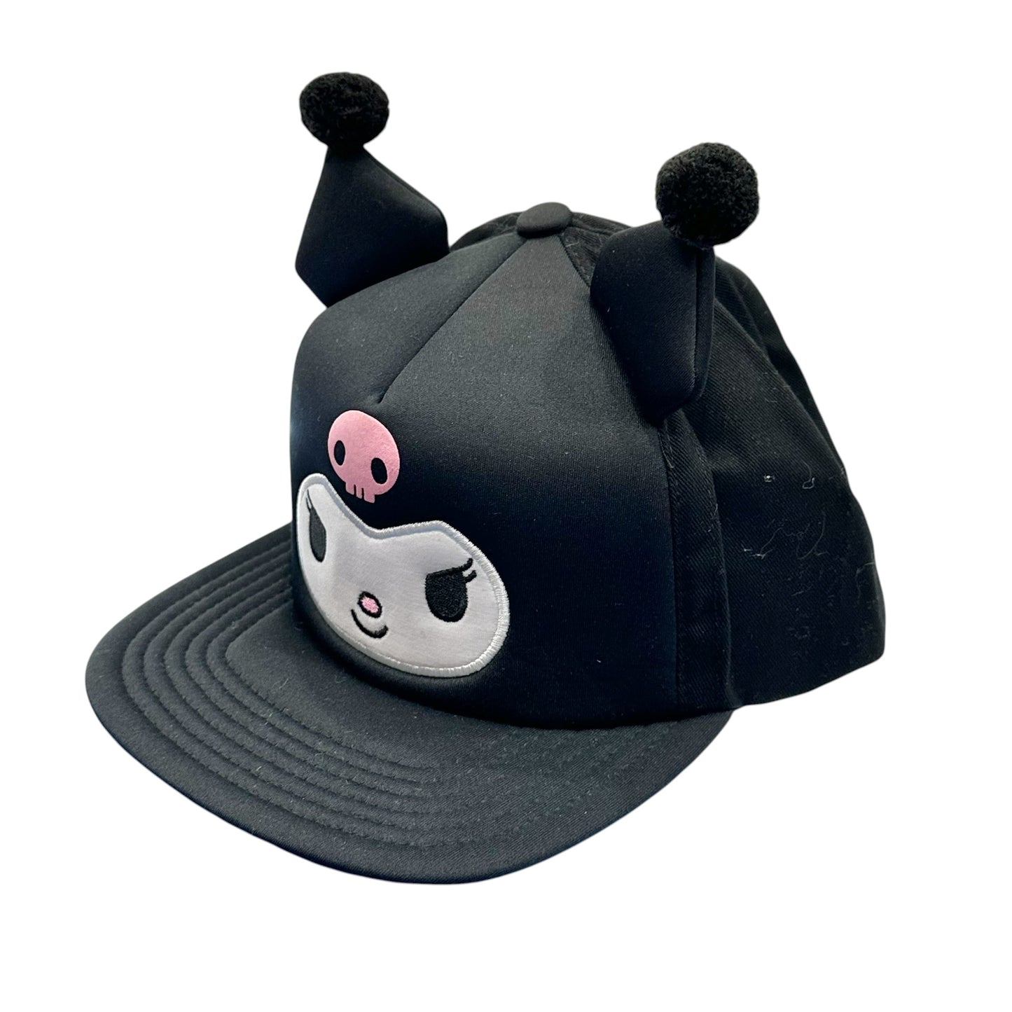 Kuromi "3D Ears" Foam Front Flap Brim Baseball Cap