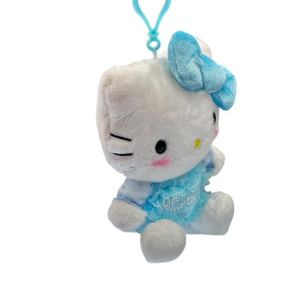 Hello Kitty "Yes, Me Too" Message Mascot Clip On Plush
