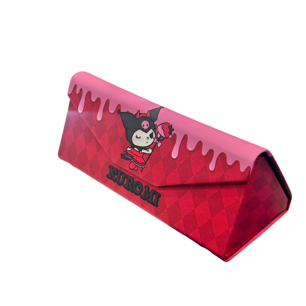 Kuromi "Strawberry" Foldable Glasses Case