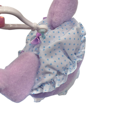 Kuromi "Nightcap w/ Ribbon" Mascot Clip On