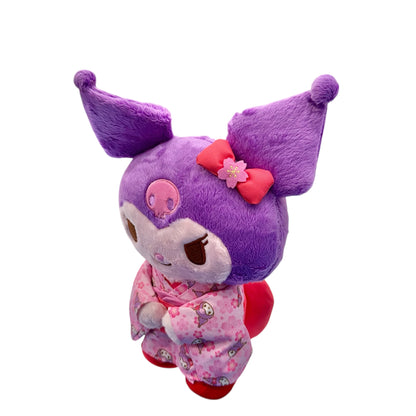 Kuromi 10in "Sakura Kimono" Standing Plush