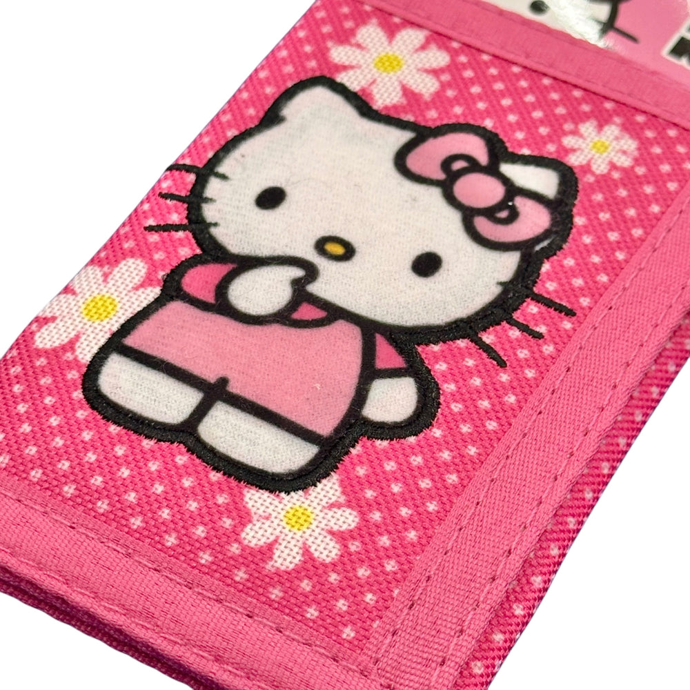 Hello Kitty "Polka Dot Floral" Trifold Wallet