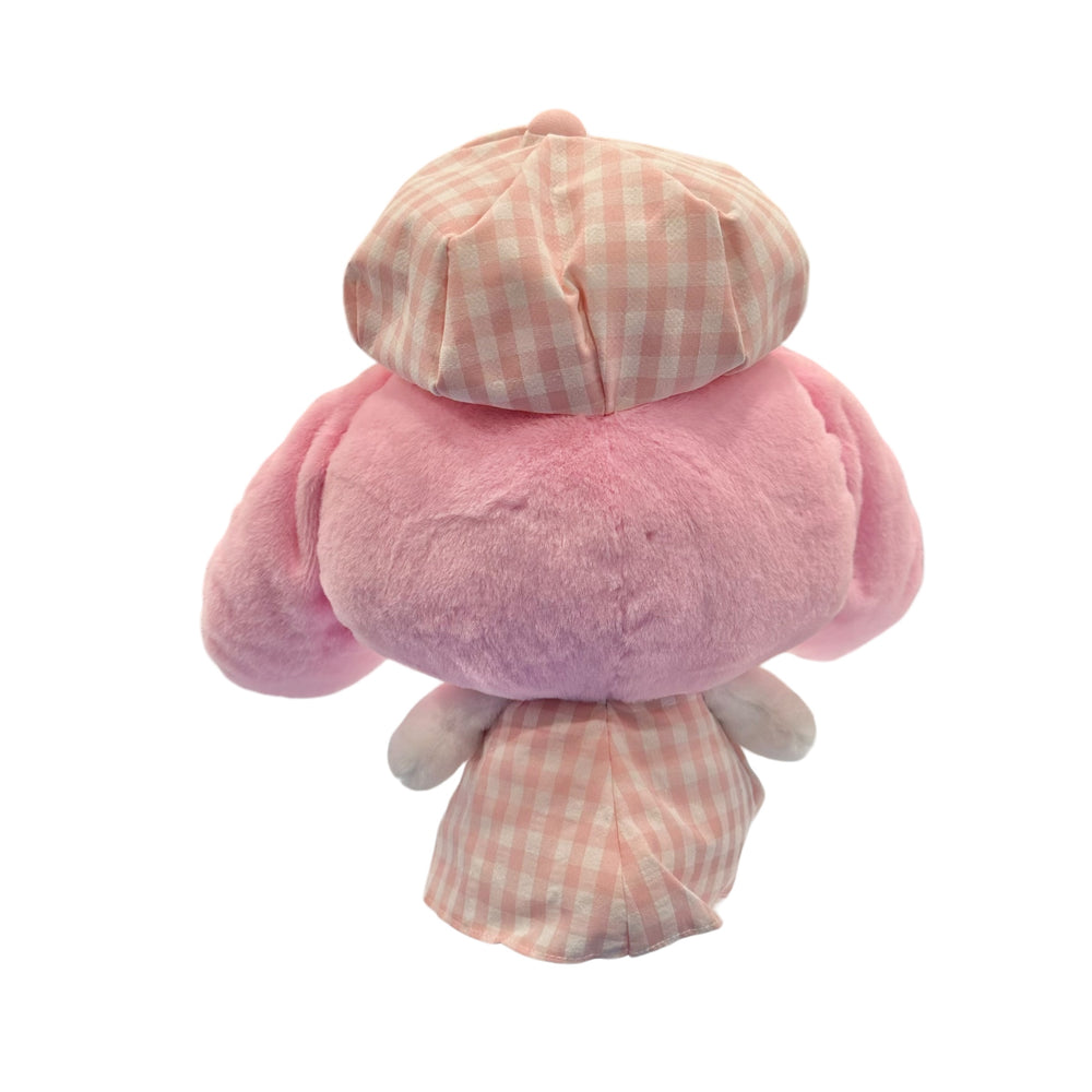 My Melody "Gingham Casquette" 11in Plush