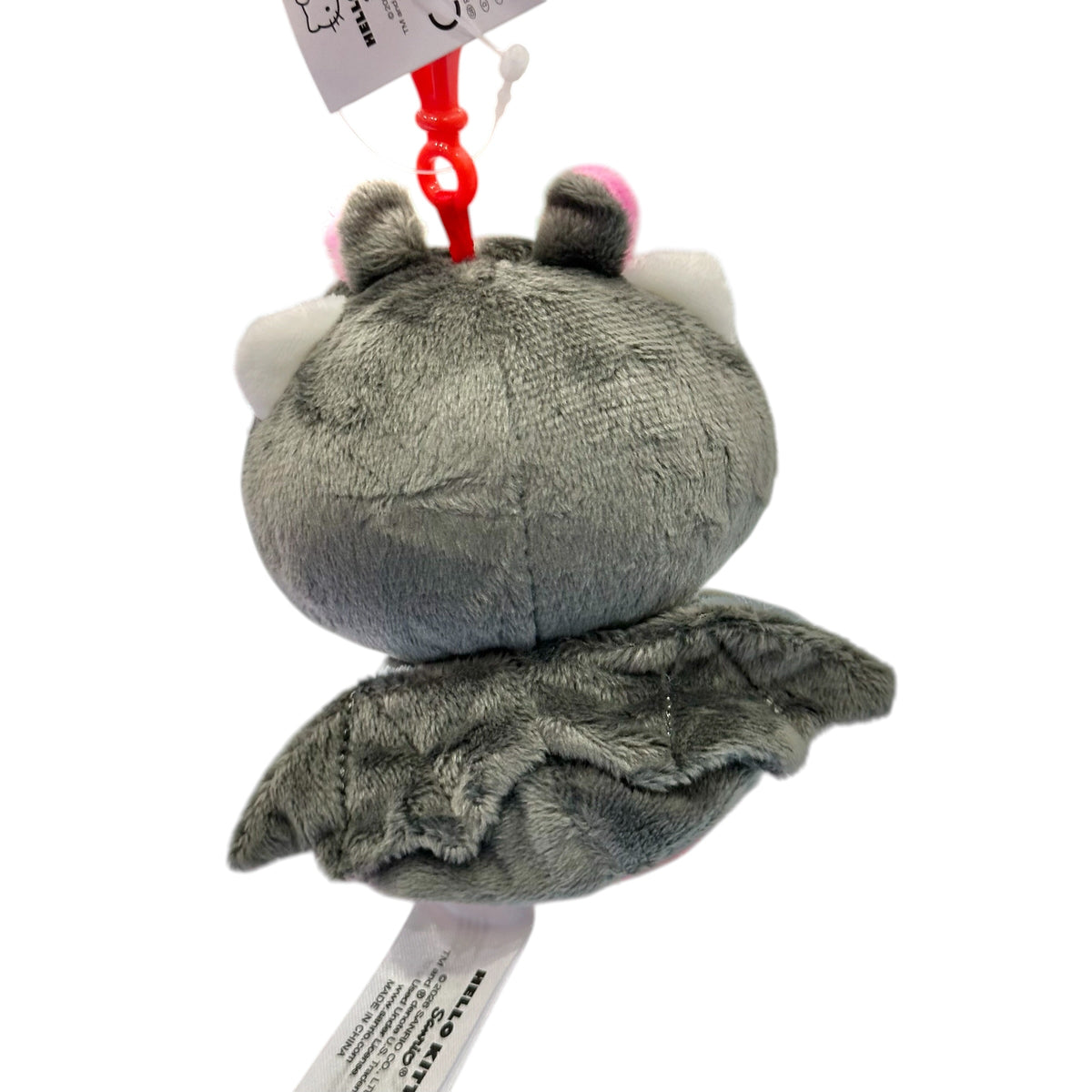 Hello Kitty "Bat" Halloween Mascot Clip On Plush