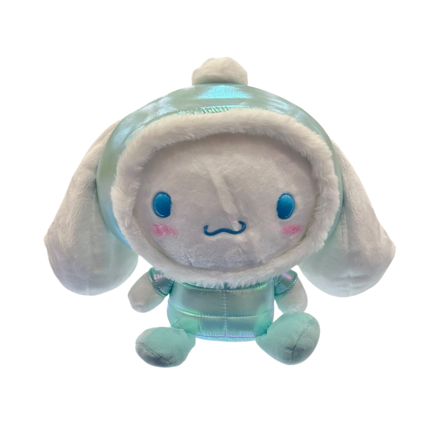 Cinnamoroll "Shiny Hooded Puffer Jacket" 12in Plush