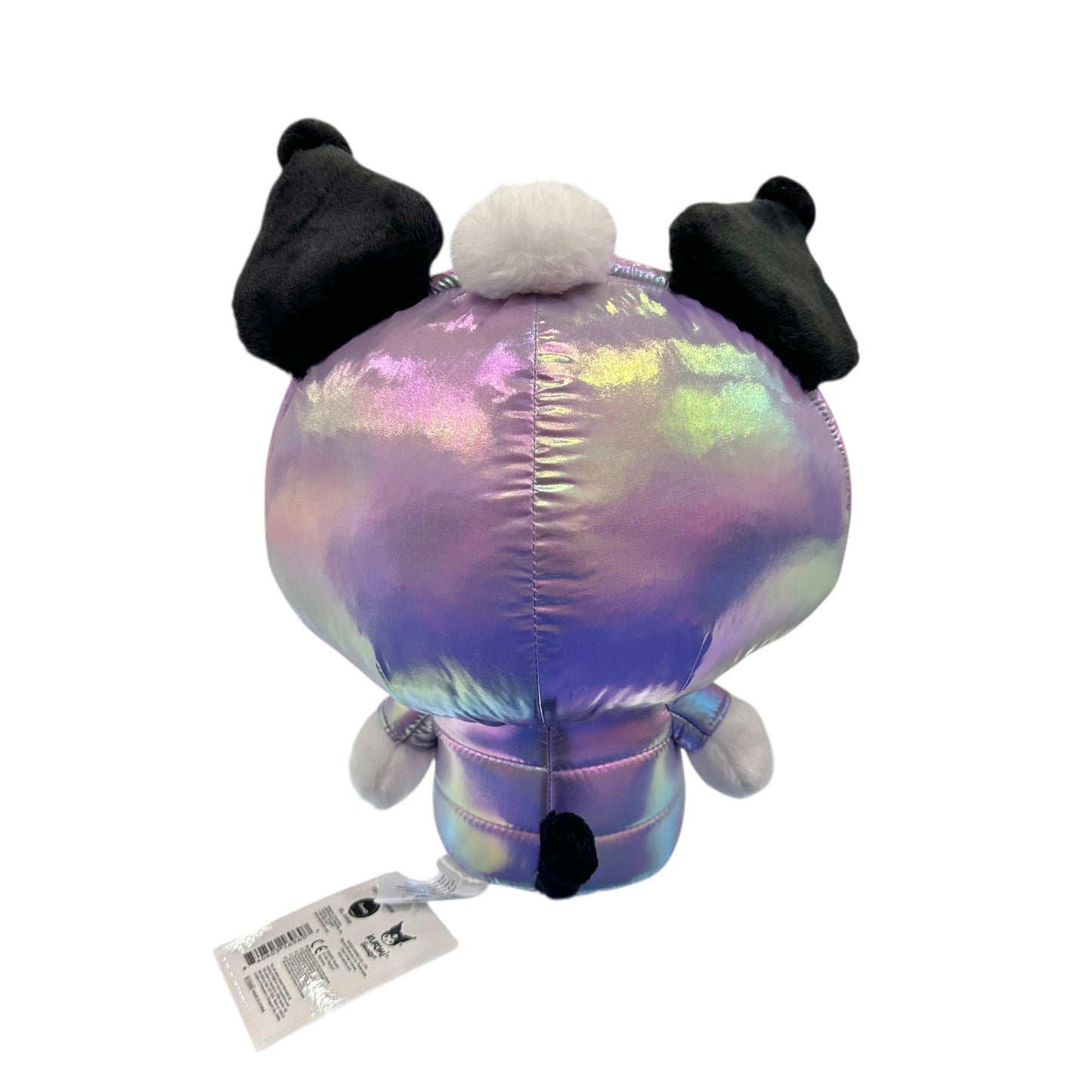Kuromi "Shiny Hooded Puffer Jacket" 12in Plush