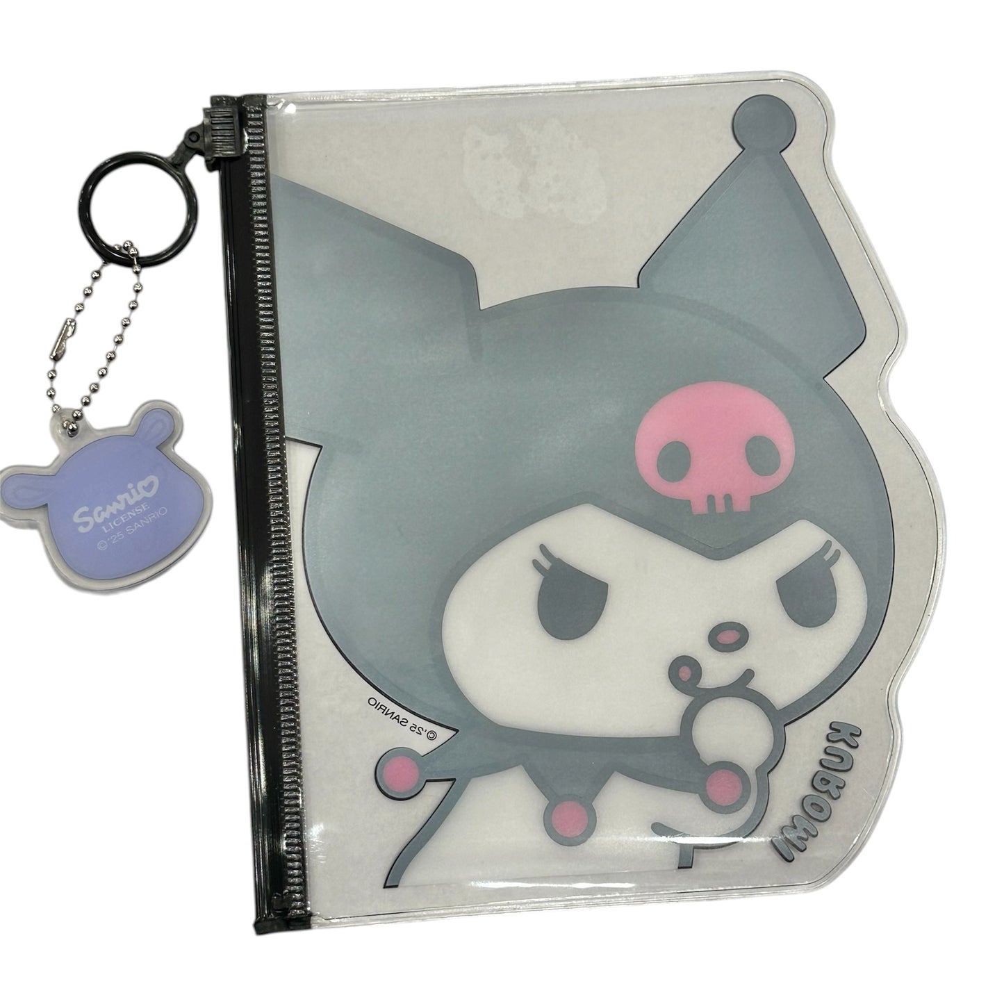 Kuromi Clear Flat Pouch