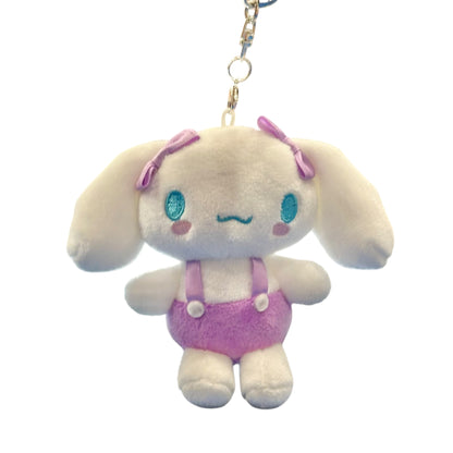 Cinnamoroll "Purple Dungarees" Mascot Key Clip