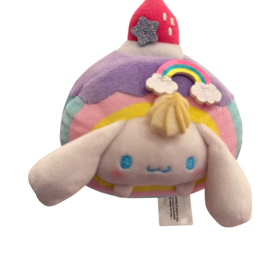 Cinnamoroll "Colorful Cute Sweets" Swiss Roll Mascot Clip On