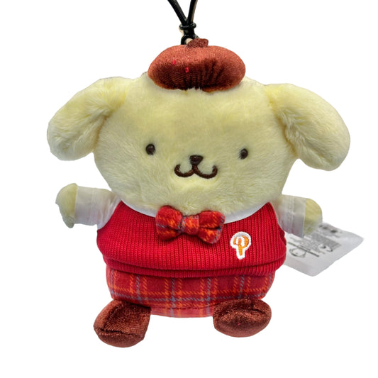 Pompompurin "School Uniform" Mascot Clip On