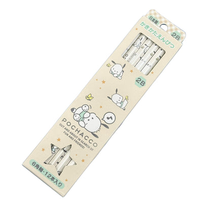 Pochacco 12pc 2B Pencil Set