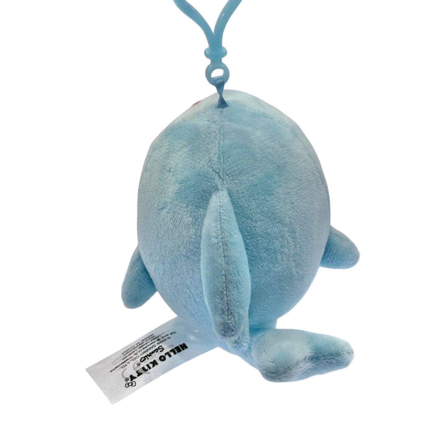 Hello Kitty "Blue Shark" Mascot Clip On