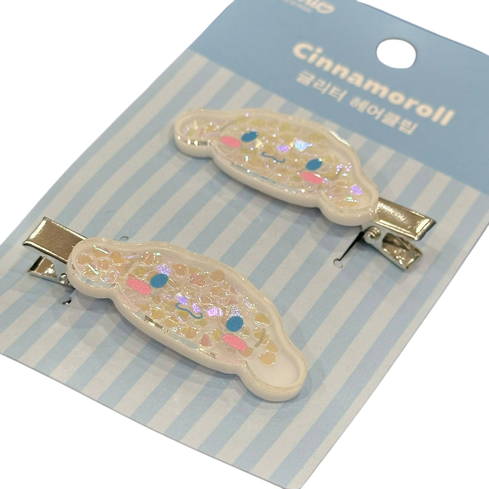 Cinnamoroll Glitter Hair Clip Set