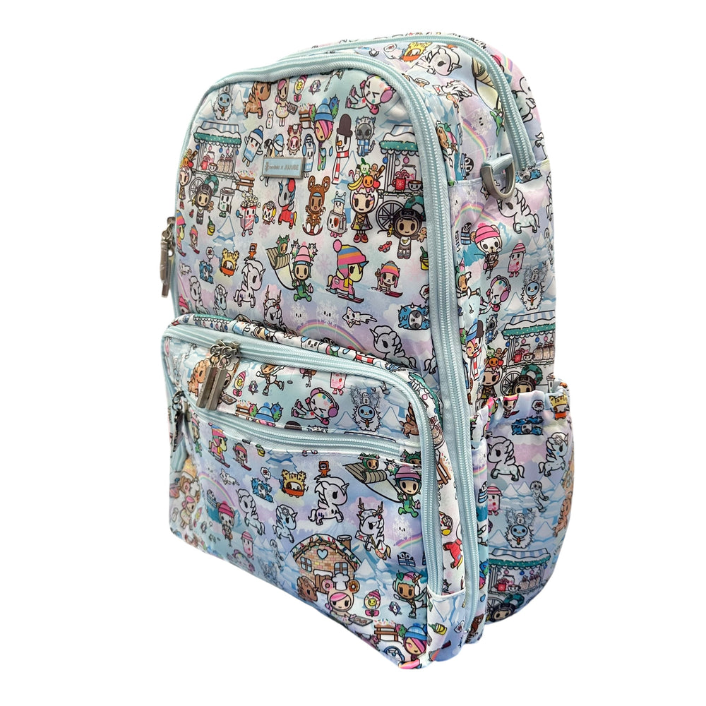 JuJuBe x tokidoki "Snow Day" Zealous Backpack