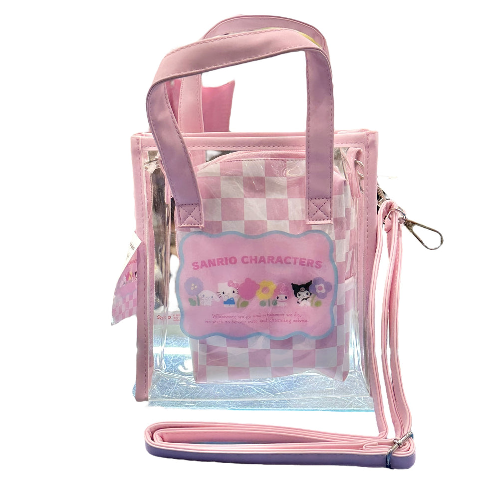 Sanrio Characters "PSC" PVC Shoulder Bag