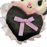 Kuromi "Lovely Girl" Mascot Clip On Plush