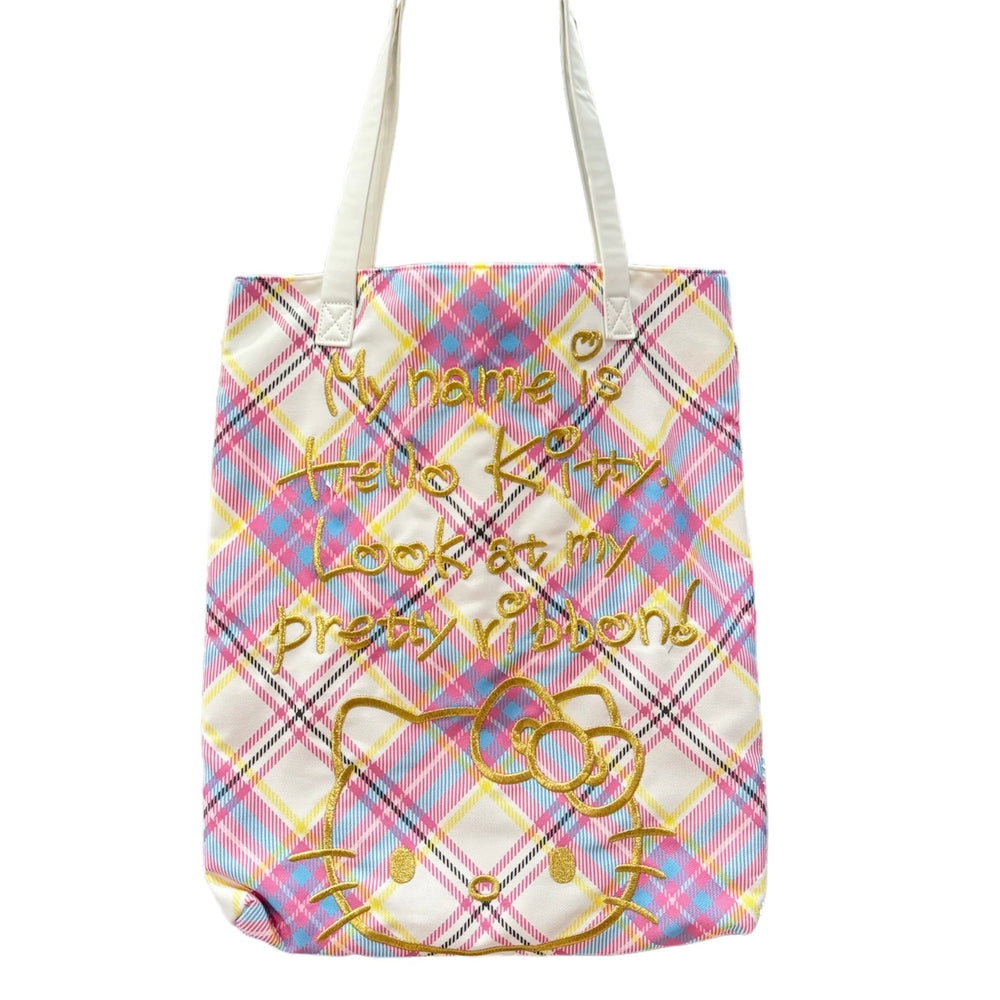 Hello Kitty "Tartan" Tote Bag