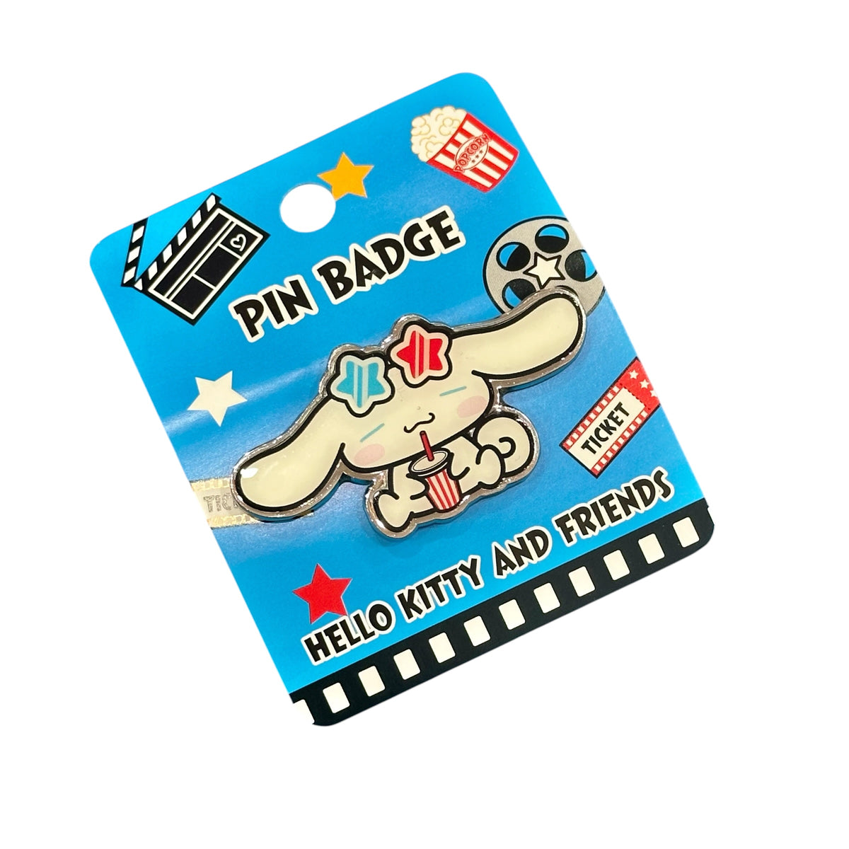 Cinnamoroll "Movie Theater" Pin Badge