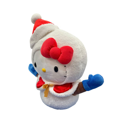 Hello Kitty "Santa Claus Costume Snow Man" 15in Plush