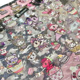 tokidoki x Kuromi & My Melody "Garden Party" Clear Zip Tote