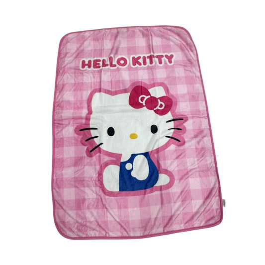 Hello Kitty "Gingham Interior" Blanket