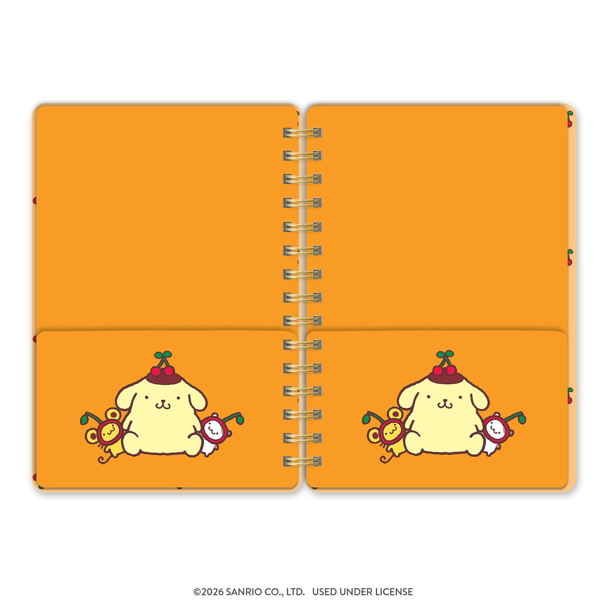 Pompompurin "Cherry" Agatha Notebook