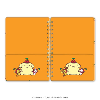 Pompompurin "Cherry" Agatha Notebook