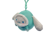 Cinnamoroll "Hooded Puffer Jacket" Mascot Clip On Plush