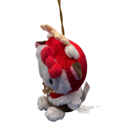 Hello Kitty "Santa Claus Costume Reindeer" Mascot Ornament