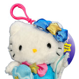 Hello Kitty "Aquarius" Zodiac Mascot Clip On Plush