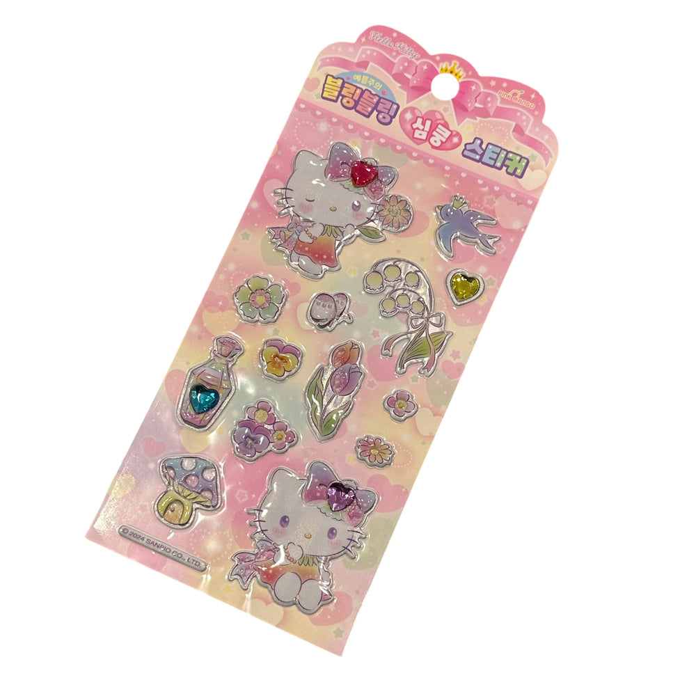 Hello Kitty "Bling Bling" Stickers