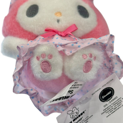 My Melody "Nightcap w/ Ribbon" Mascot Clip On