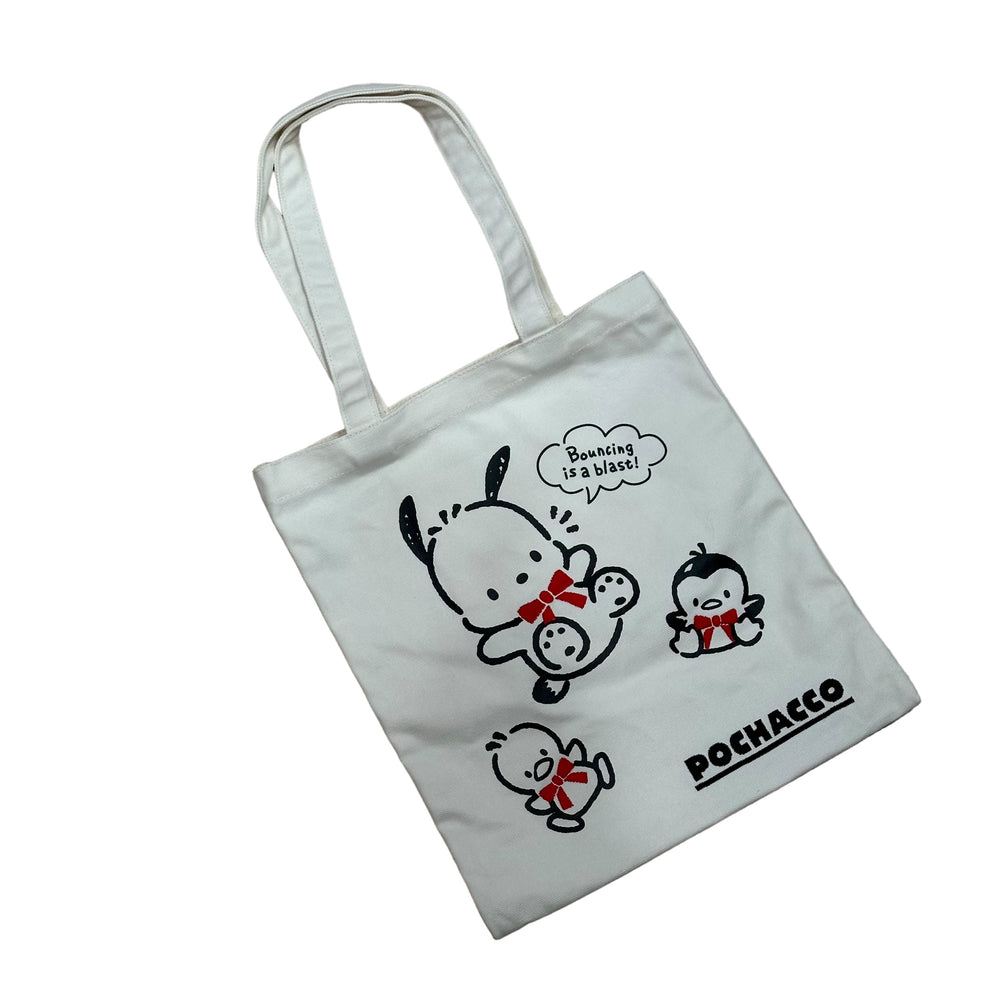 Pochacco "Red Ribbon" Tote Bag