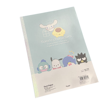 Sanrio Characters Blank Notebook (Blue)