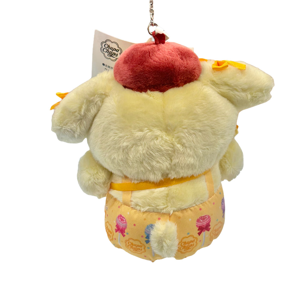 Pompompurin "Chupa Chups" Mascot Plush Keychain