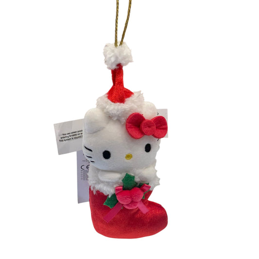 Hello Kitty Christmas Stocking Mascot Ornament