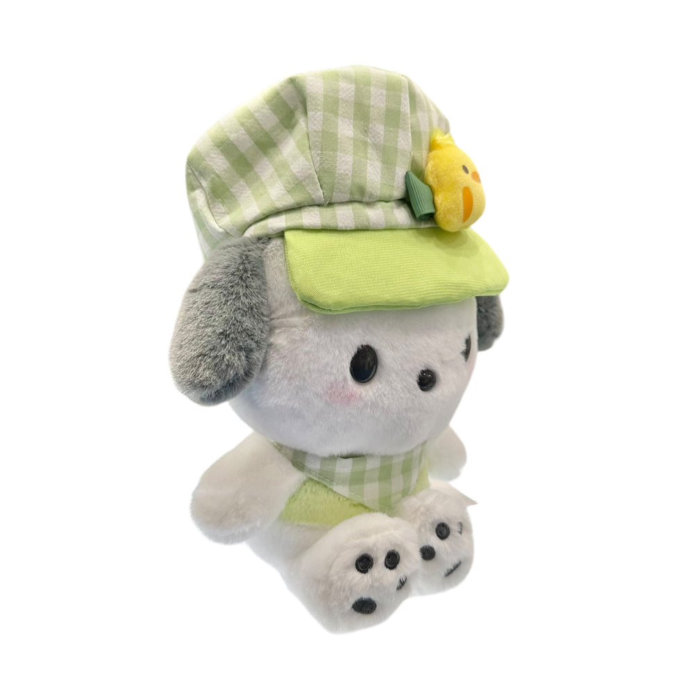 Pochacco "Gingham Casquette" 8in Plush