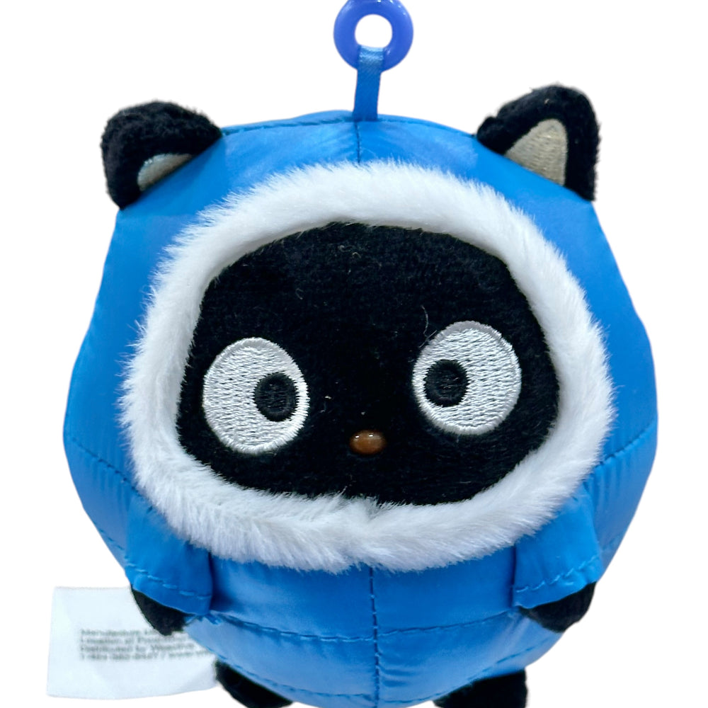 Chococat "Hooded Puffer Jacket" Mascot Clip On Plush