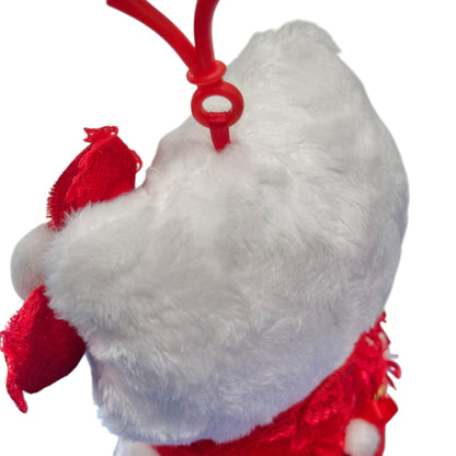 Hello Kitty "Christmas Dress" Mascot Clip On