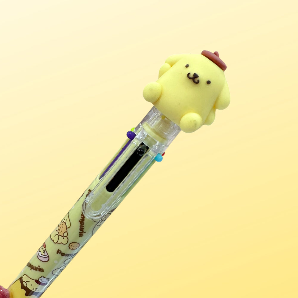 Pompompurin Figure 6 Color Ballpoint Pen