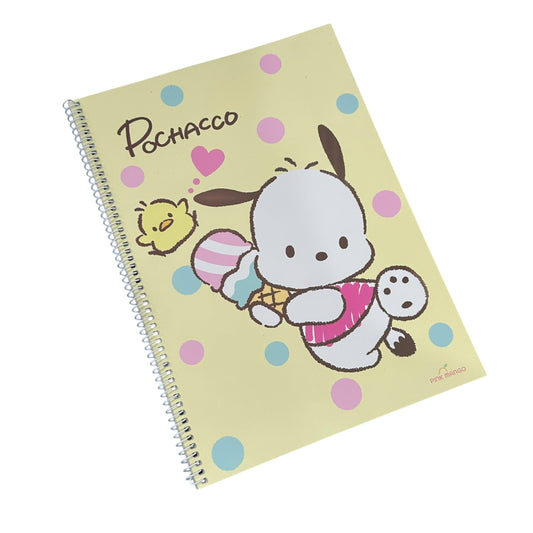 Pochacco Lined Spring Notebook