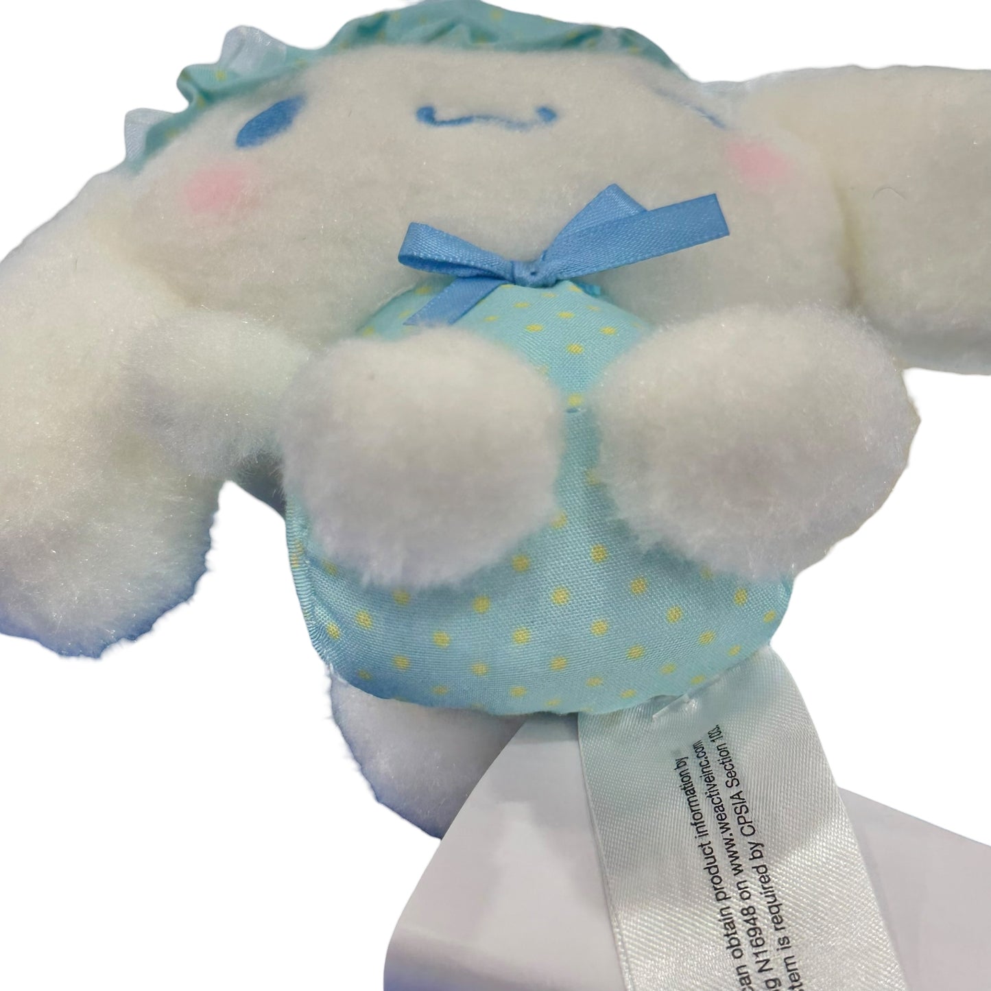 Cinnamoroll "Nightcap w/ Ribbon" Mascot Clip On