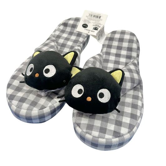Chococat "Gingham Interior" Bath Slippers